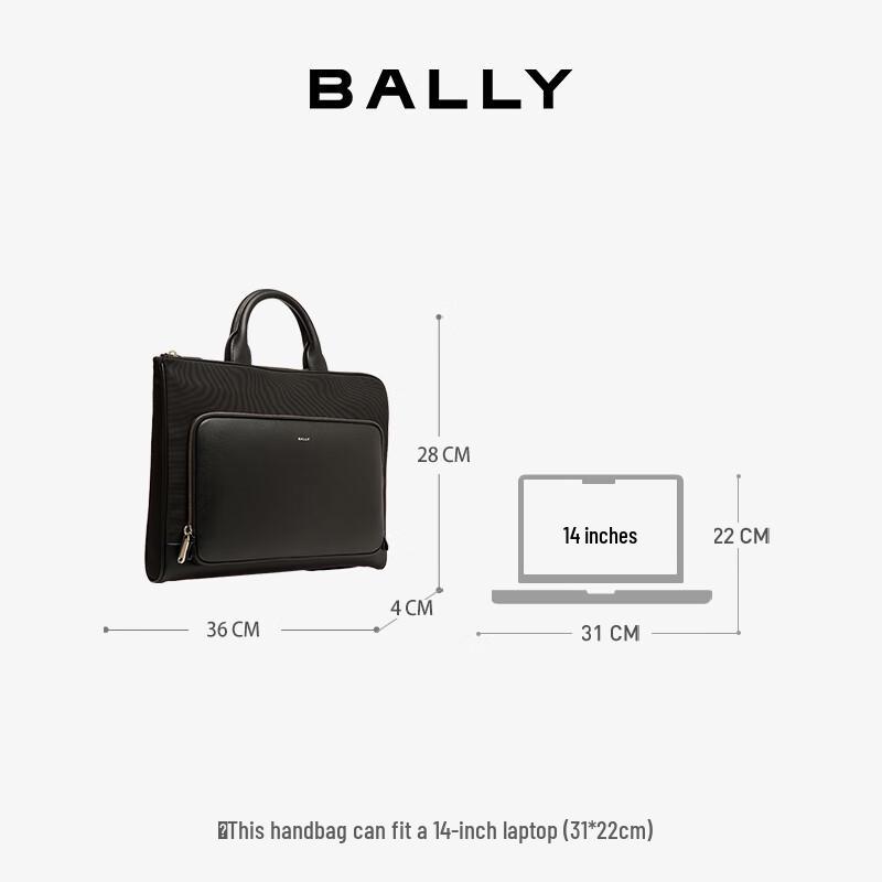 Bally Men's Briefcase Shoulder Bag