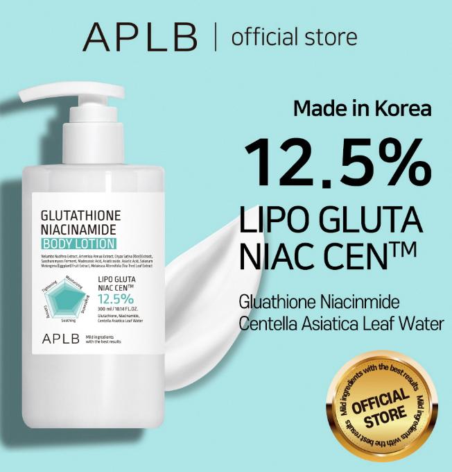APLB Glutathione Niacinamide Body Lotion 300ml