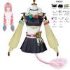 Varesa Cosplay Game Genshin Impact Costume Outfit Cosplay Dress Carnival Halloween Comic Animation Party Clothing Wig Shoes Suit