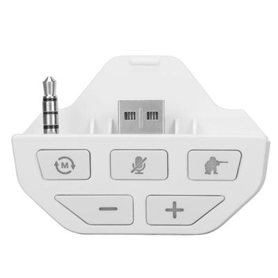 For Xbox One Controller Sound Enhancer Stereo Headphone Adapter with 4 EQ Sound Modes and Detection