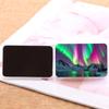 Dreamy Aurora 3D Crystal Glass Magnetic Refrigerator Sticker – Colorful Metal Home Decoration Gift