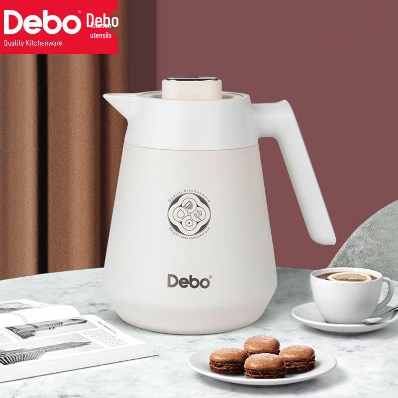 Термопот Debo Mousse из нержавеющей стали 316, 1,2 л