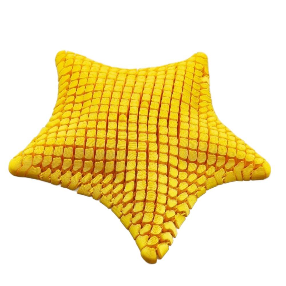 Flexible Material 3D Printed Starfish Articulated Design Stress Relief Gift Fidget Toy  Office Use