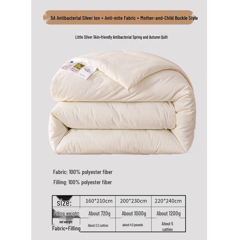 Goodnight Small Silver Skin Antibacterial Spring/Autumn Quilt