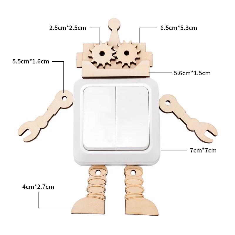 New DIY Montessori Busy Board Wooden Accessories Gear Hand Wheel Alarm Clock Animal Mirror Educational toys For Children Gifts