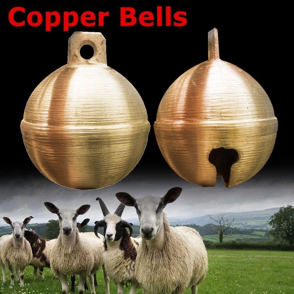 Christmas Decorations Pet Pendants Pure Copper Pendant Round Bell Dog Bell Bronze Bell Copper Bell