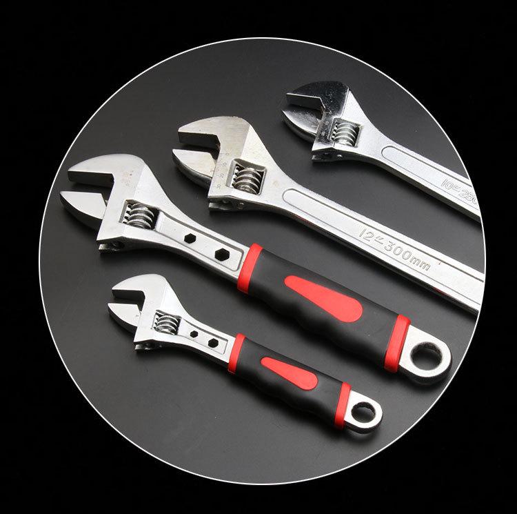 Multifunctional Insulated Mini Adjustable Jaw Wrench Set with Short Handle - Free Shipping