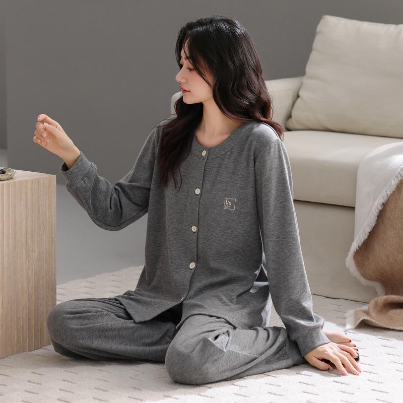 German Velvet Pajamas Women'S Autumn And Winter Thickened Warm Long-Sleeved Winter Thin Velvet High-End Loungewear Set