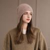 New Colored Diamond Hat Women's Winter Outdoor Fashion Thickened Warm Knitted Hat