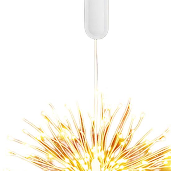 LED Fairy Lights Remote Control Dimmable Multiple Lighting Modes Rechargeable