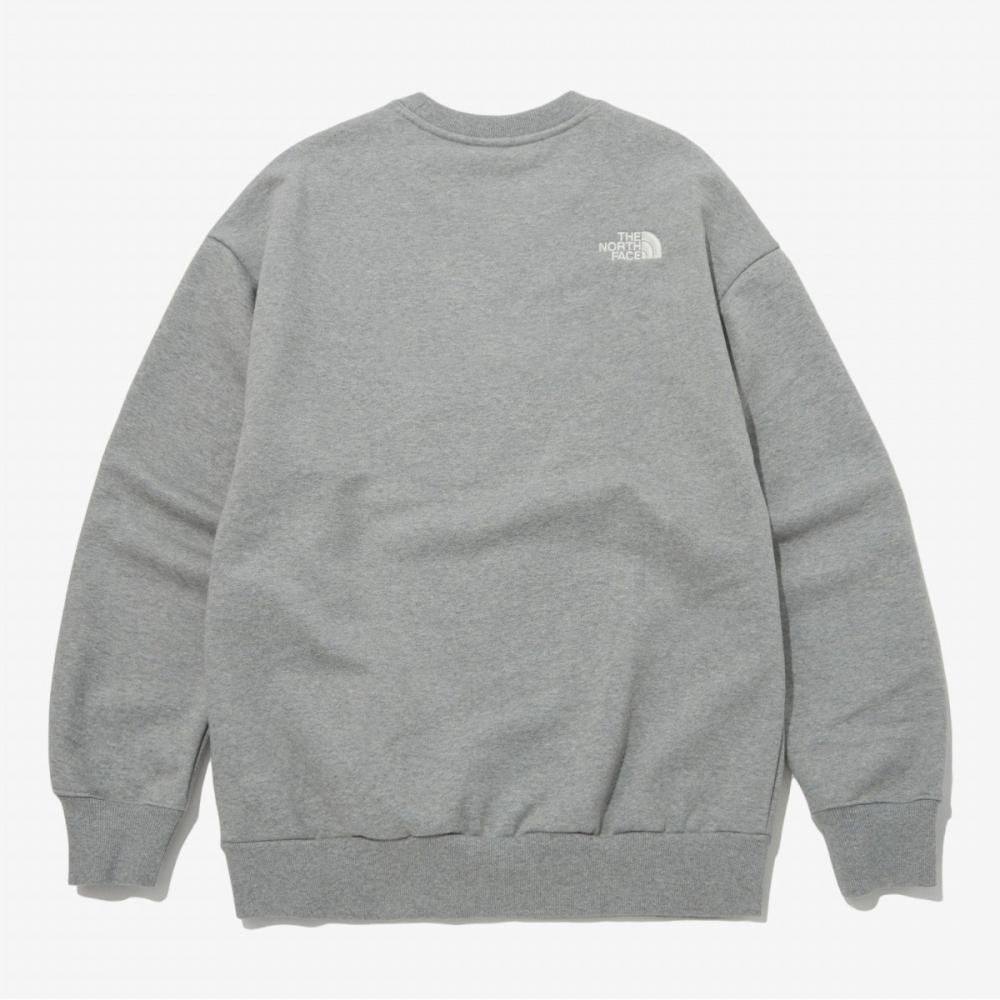 [north Face Official] Nm5mp51l White Label 1966 Logo Sweatshirt
