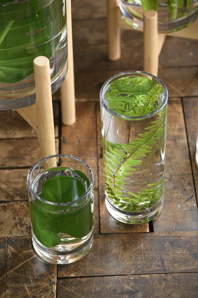 FOYER Unbreakable Vase, Flower Vase, Polycarbonate, Stylish, Height 15 Cm, Width 10 Cm, Small, 2300096