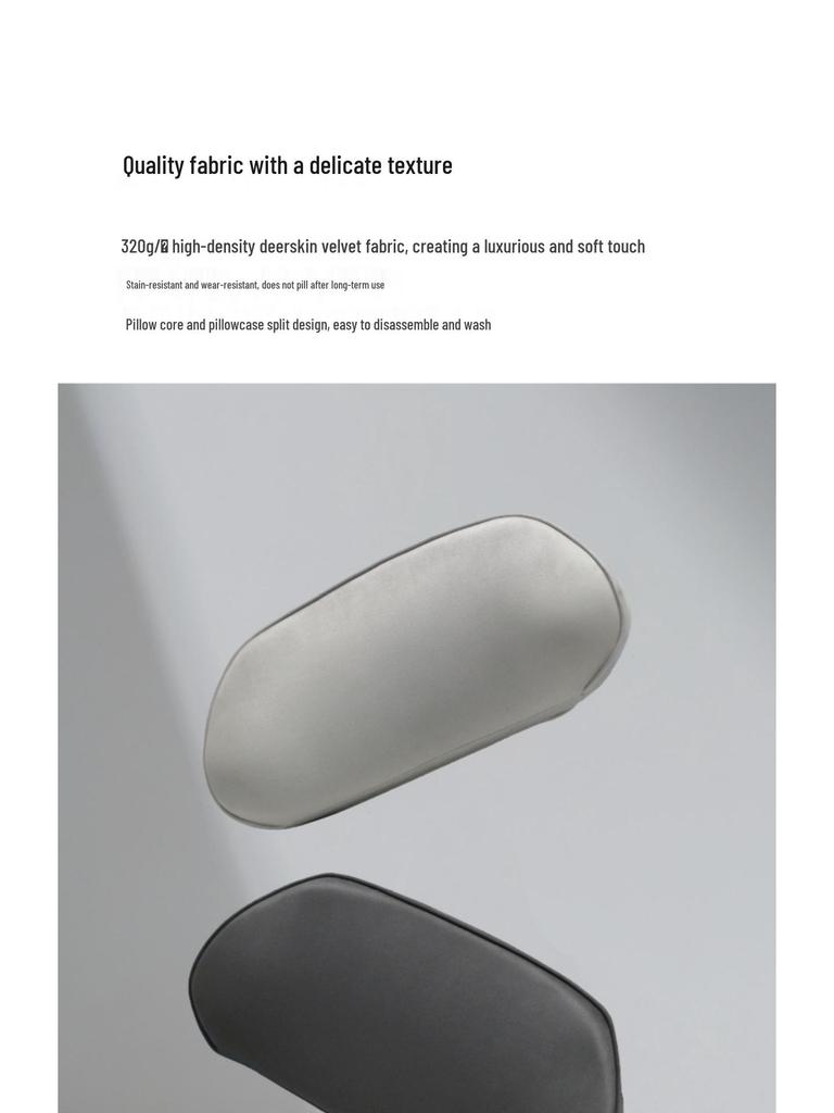 XPeng G7 Neck and Lumbar Support Pillow - Comfortable Car Headrest and Soft Cushion Accessory