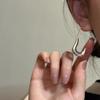 925 Sterling Silver Vintage Earrings For Women Trendy Simple Clip Shape Earring Jewelry Prevent Allergy Party Accessories Gift