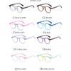 Anti Blue Light Glasses Round Eyewear for Women Men High Quality Blue Light Blocking Daily Leisure Eyeglasses