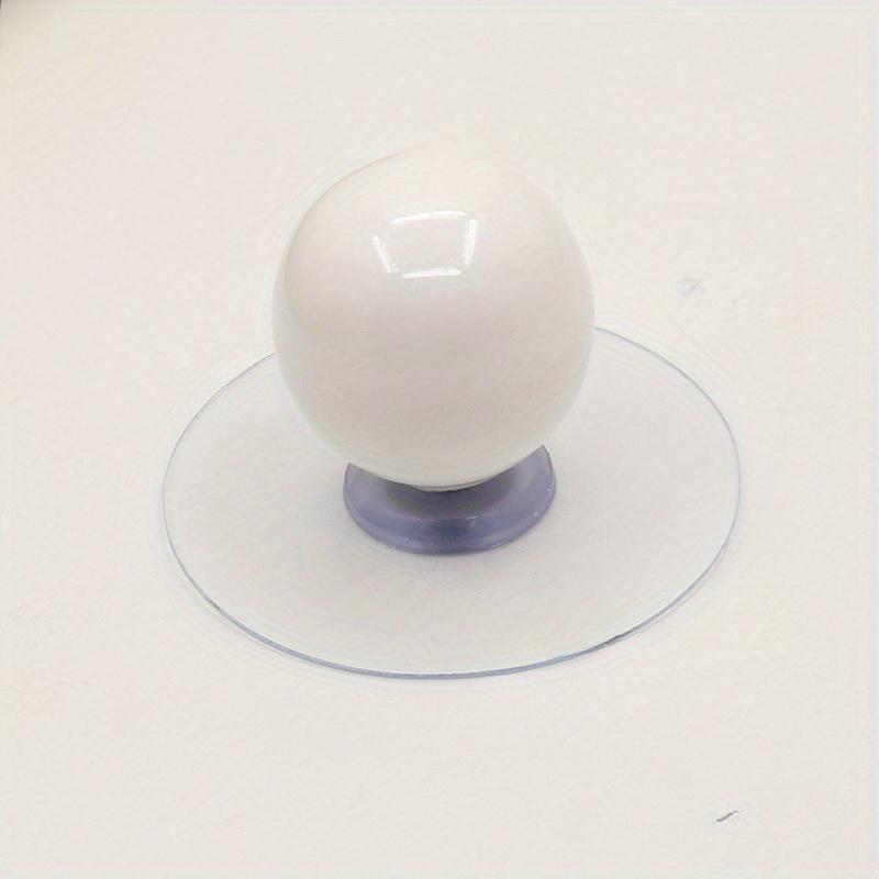 1PC Ceramic Handle Simple Colorful Single Hole No Punch Handle - for Wardrobe Drawer Cabinet Handle Bottle Cap Carry Handle