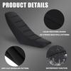 Seat Cover for Tutti,Waterproof Non-Slip Cushion Cover for Tuttio Electric Dirt Bike Soleil 01 and Ebike ICT-Black