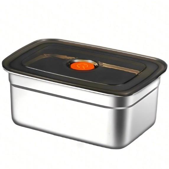 Customizable Stainless Steel Fresh-Keeping Food Grade Lunch Box with Lid