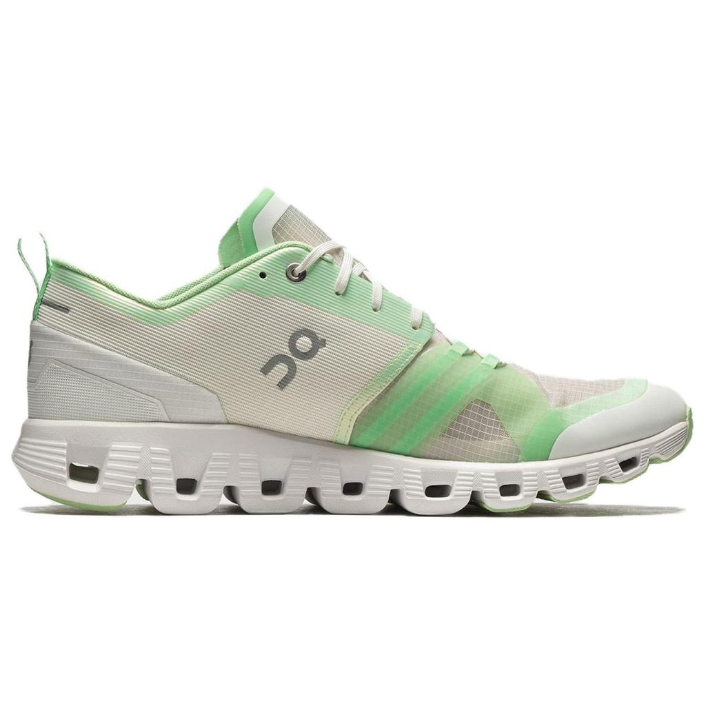 On Cloud X Shift Abrasion Resistant Low top Running Shoes Women's Beige Green 38.98938