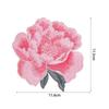 Sew On Clothing Applique Chinese Style Clothes Patches Peony Flower Embroidered Patches  Sewing