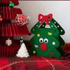 1-10PCS 2026 Christmas Gift Bag Creative Felt Cloth Children Candy Eve Handheld Portable Apple 2025 NEW