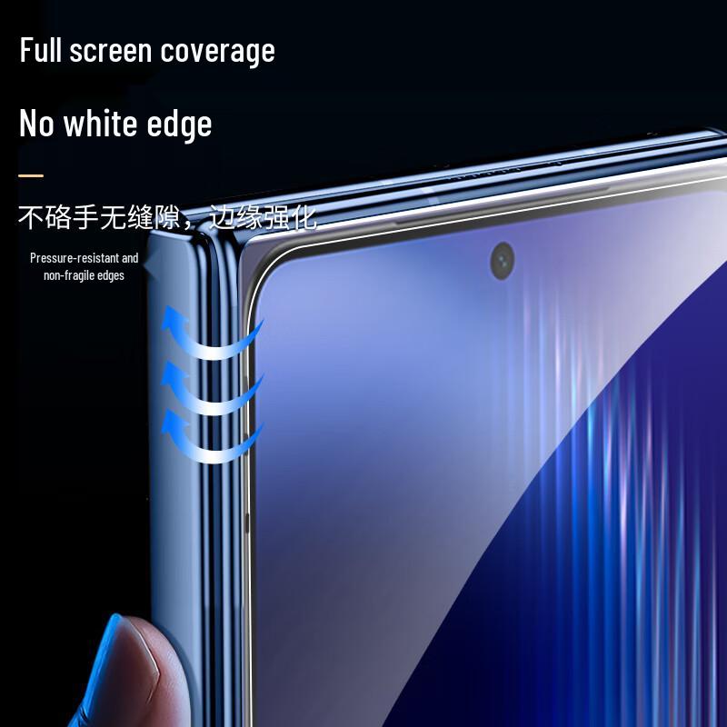 Smorss Ultra-Narrow Edge Tempered Glass Screen Protector for Huawei Pura X Max