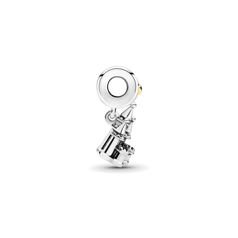 Pandora Two-color castle pendant silver 799337C00
