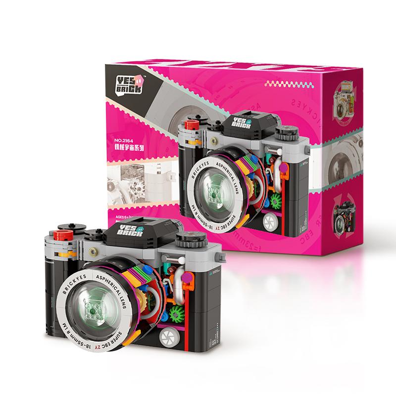 Creative Trend Camera Building Blocks Model Assembly Kids Toys Mini Bricks Christmas Birthday Gifts