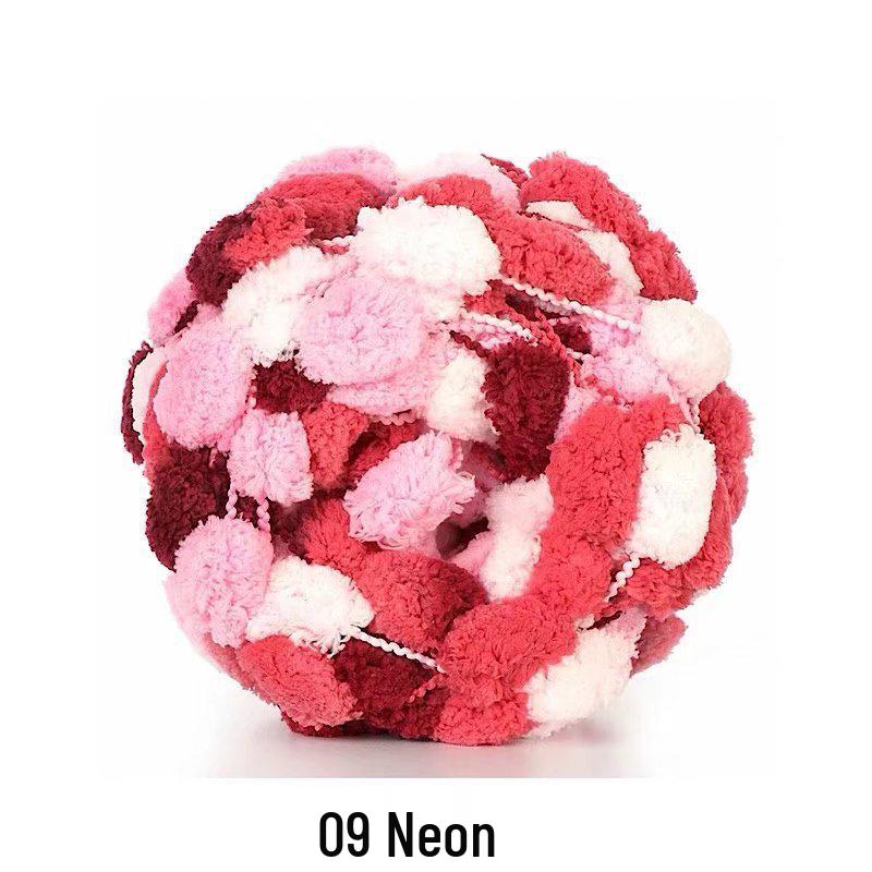 Bean Bean Hand-Knitted Thick Yarn Ball for DIY Projects: Large Ball for Carpets, Cushions, and Woven Blankets
