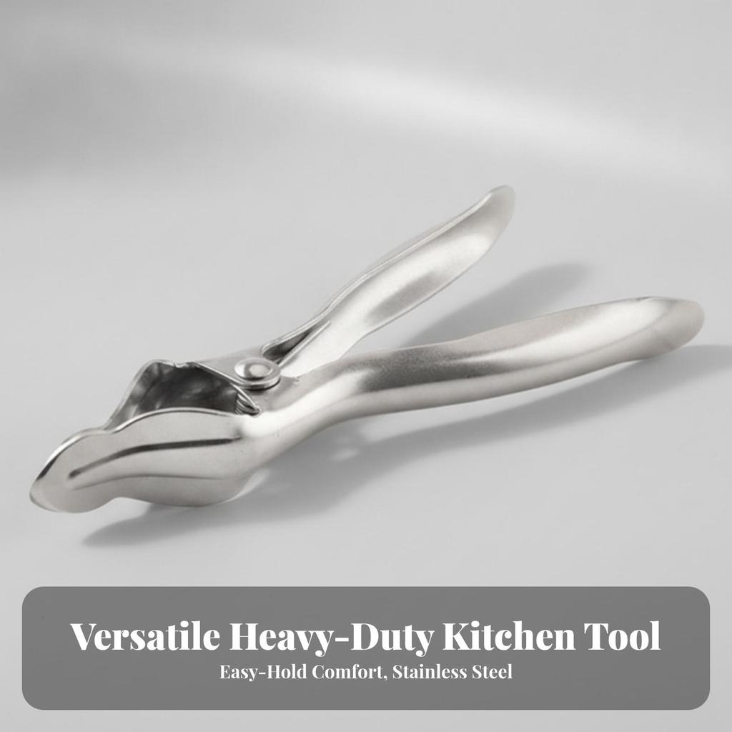 PlierStyle Durian Opener | HeavyDuty Stainless Steel Construction, Compact Pointed Head, Pineapple