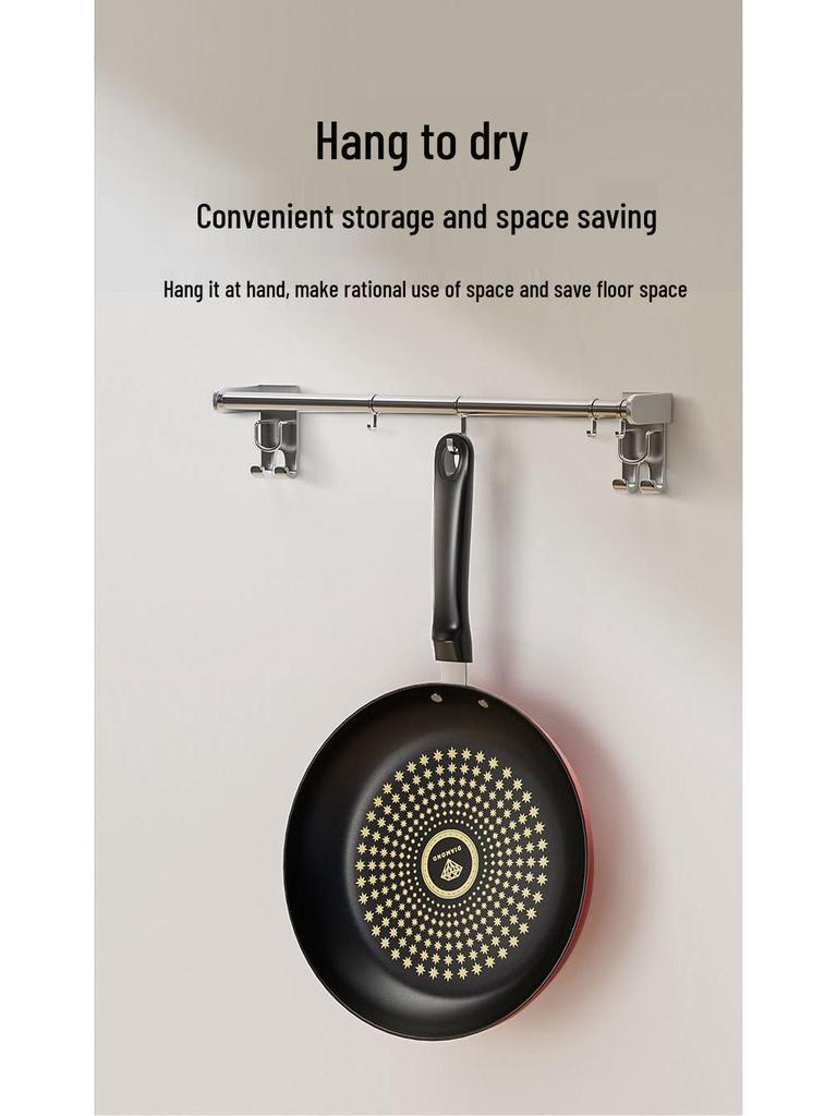 Crystal Diamond Non-stick Universal Flat-bottom Wok for Induction & Gas Stoves, Stir-fry & Frying Pan