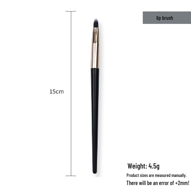 Complete Makeup Brush Set: Eyeshadow, Lip, Foundation, Concealer, Powder, Eyebrow Brushes