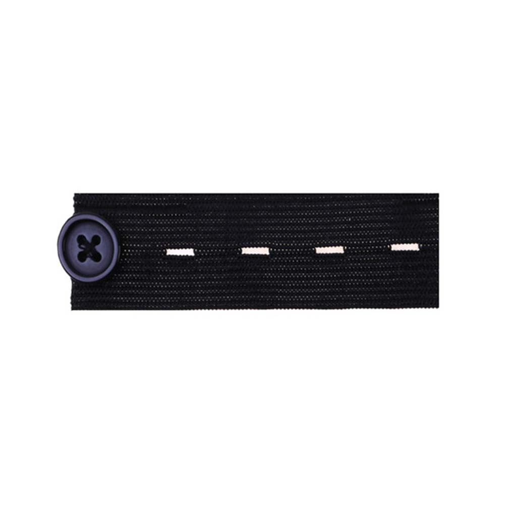 1 Stück Elastische Taillenverlängerer Verstellbarer Hosenbund-Expander Für Männer Und Frauen Jeans Hosen Knopf-Verlängerer DIY Bekleidungszubehör