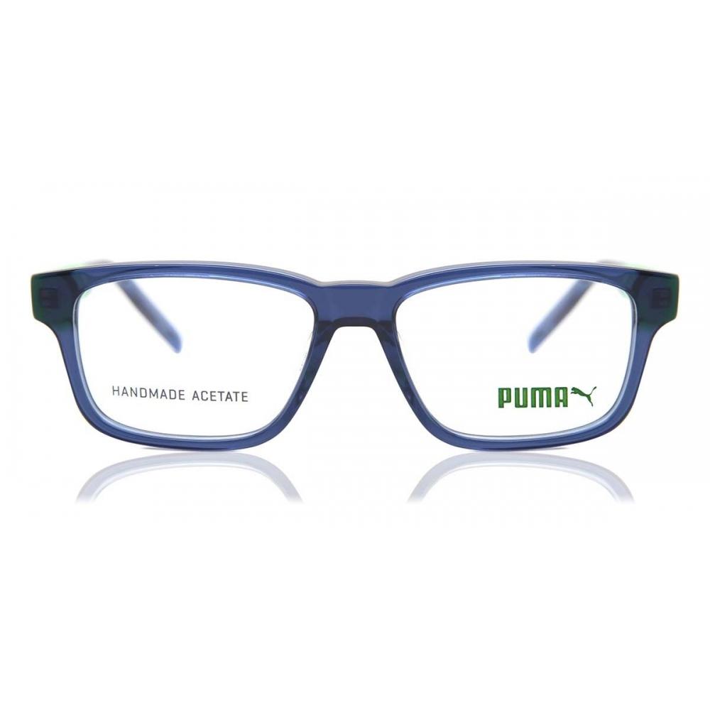 

Puma Pj0046o Kids 003 Kids Eyeglasses Transparent Blue/48
