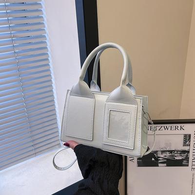 Premium Foreign Style Bag Women's Simple Niche Shoulder Messenger Bag Fashionable Portable Small Square Bag