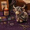 Kit per Artigianato con Perline per Principianti Kit Mucca delle Highlands, Progetto Artistico Fai-da-te Mitico Piccolo Animale in Perline 3D, per Adulti Adolescenti Regalo Fatto a Mano