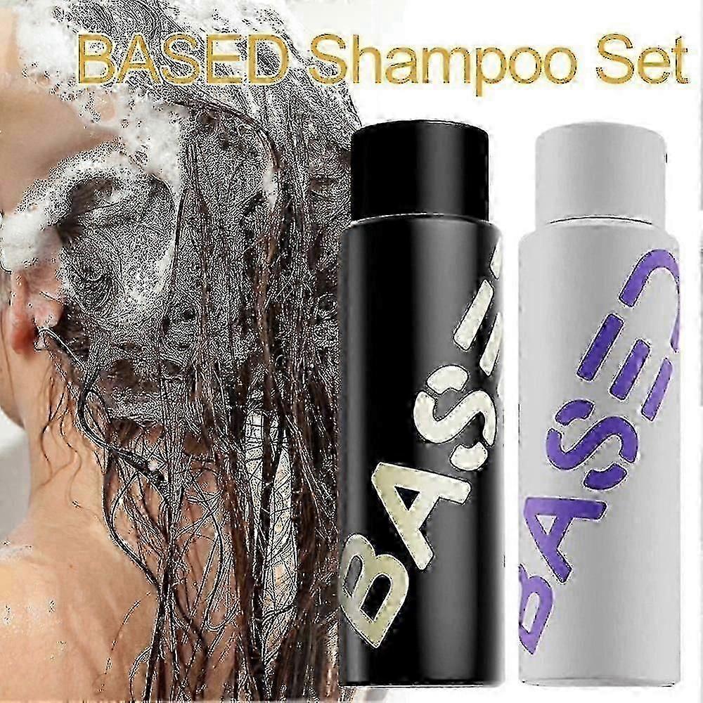 Based Body Works Tägliches Shampoo und Spülung Set für die Routine-Haarreinigung und ein weiches Haargefühl, Geeignet für den Heimgebrauch