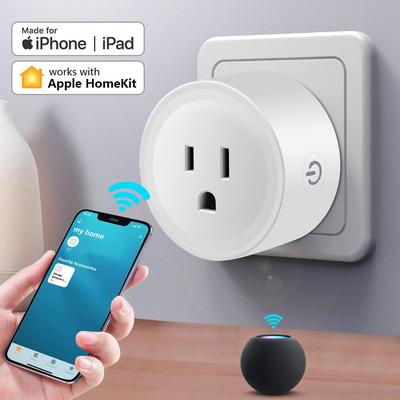 Presa Smart Wireless 16A EU Presa Elettrica Interruttore Controllo Remoto tramite App Funziona con Apple Homekit Siri