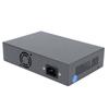 POE Switch IEEE802.3af at 100Mbps Small Compact Silent Desktop Fanless 6 Ports POE Switch for Access Point 100‑240V