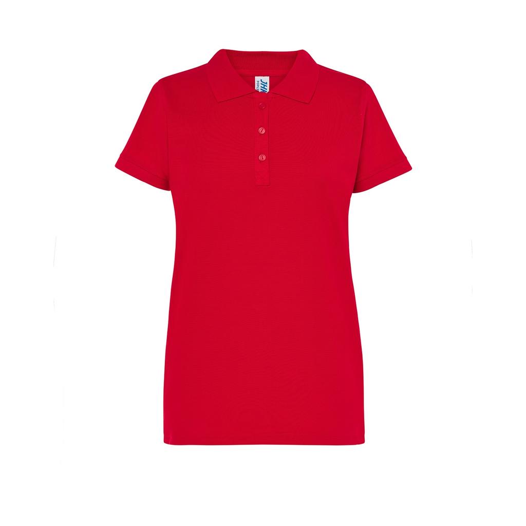 JHK Womens/Ladies Plain Plus Polo Shirt