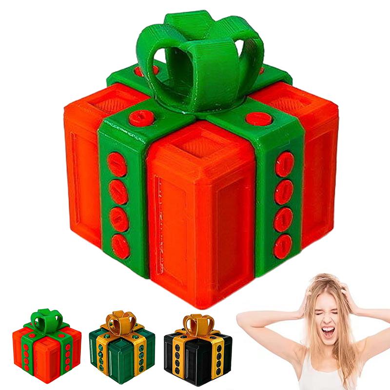 Ärgerliche Geschenkbox mit Schrauben, große nervige Geschenkboxen, Streich-Schraubenbox, 3D-gedruckte Geschenkbox, Geldkartenbehälter, Weihnachtsgeschenk