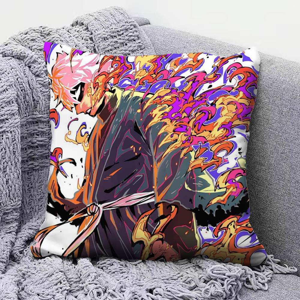 

hell paradise Anime Pillow Covers Home Sofa Cushion Covers and Aecorative Custom 30X30cm