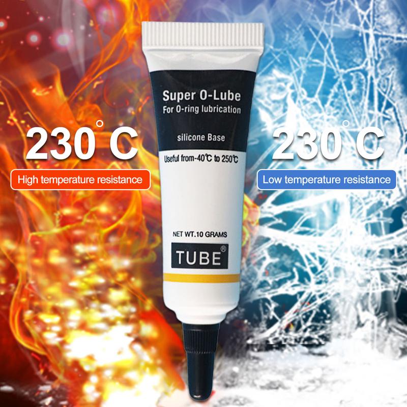 10g Waterproof Food Grade Silicone Grease Lubricant Home Improvement Car Sunroof Satellite Shaft O-ring Silicone Oil