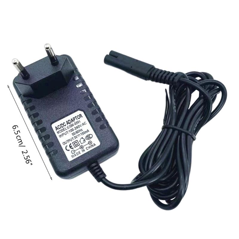 Waterpik Replacement Charger for Waterpik WP360 WP360W WP462 WP462W WP450 Cordless Water Flosser 3V DC Power Supply