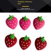 Strawberry Tennis Shockproof Absorber Buffer Tennis Racket Vibration Dampeners  Tennis Staff