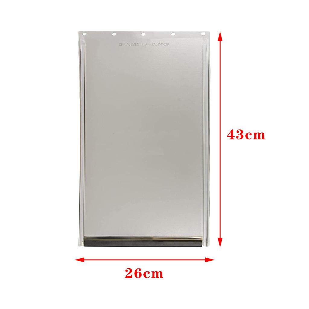 Durable Replacement Dog Door Flap Weather-Proof Safe Doggie Doors Freedom Flaps for Pet Puppy Kitten Dog Supplies