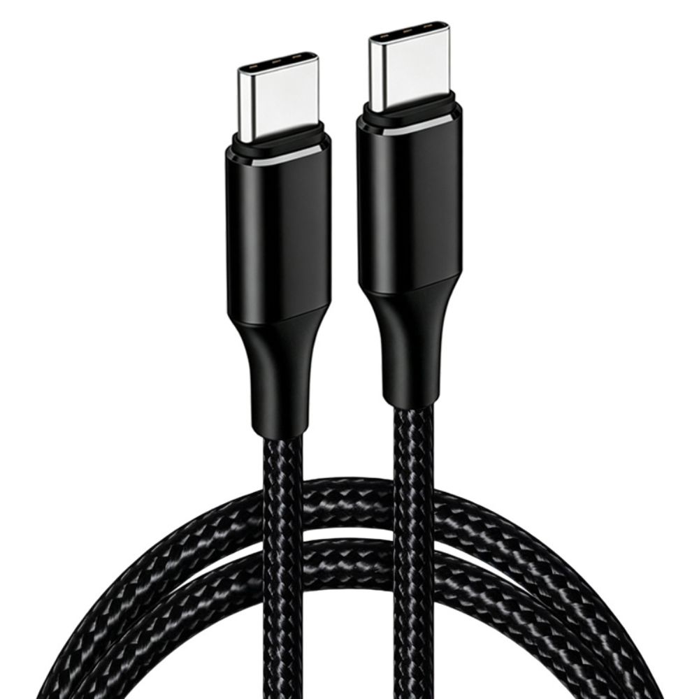 5A USB-C Charging Cable 100W PD USB-C Sync Cable Male to Male PD Fast Charge Lead  File Transfer