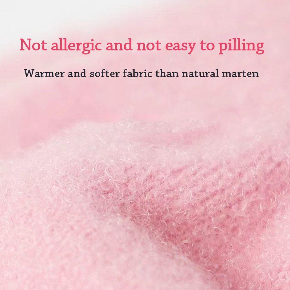 Winter Children Soft Cute Knitted Mittens Kids Gloves Thick Warm