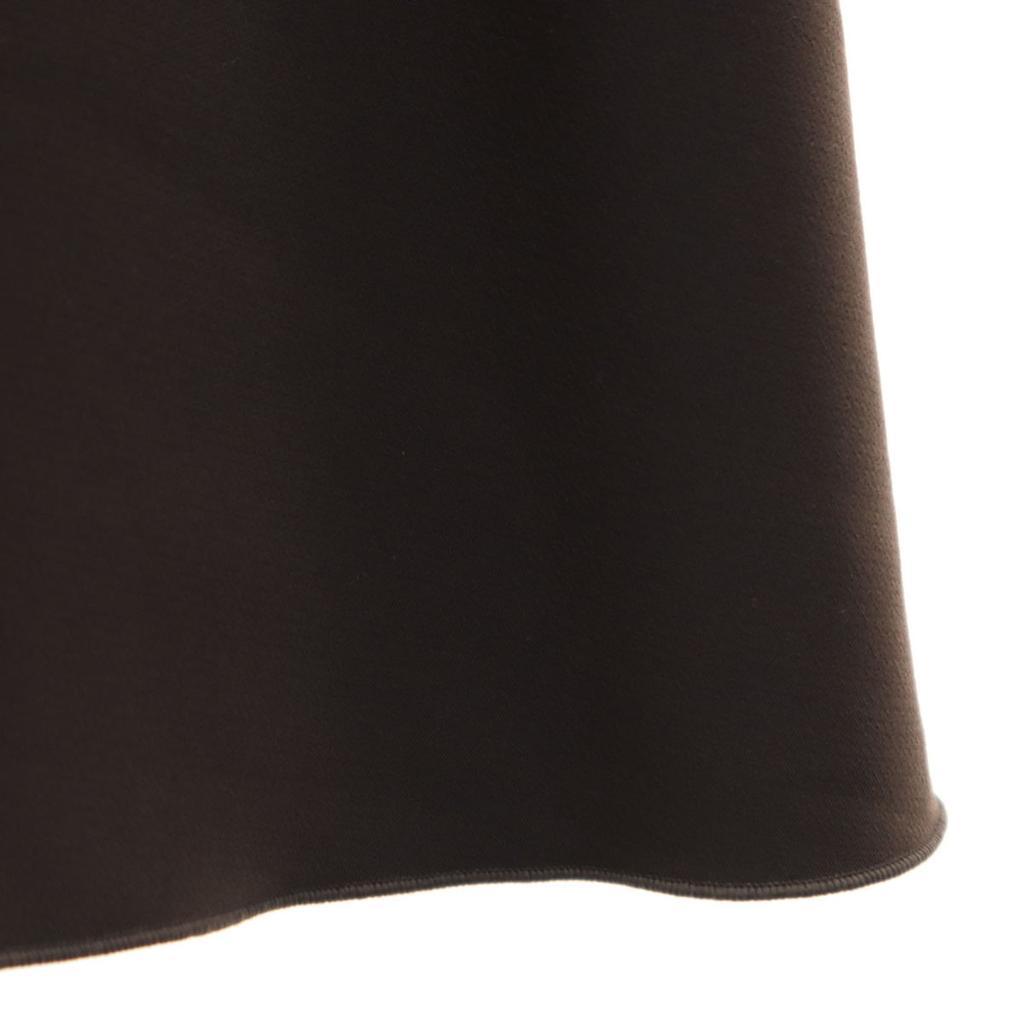 Rene made in Japan Französische Ärmel Knielanges Kleid 36 Braun Damen Gebraucht