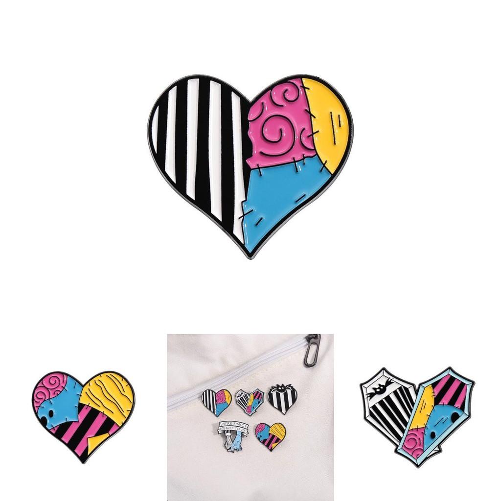 Whimsical Cartoon Brooch Crafted From Durable Alloy Perfect For Fashion Enthusiasts